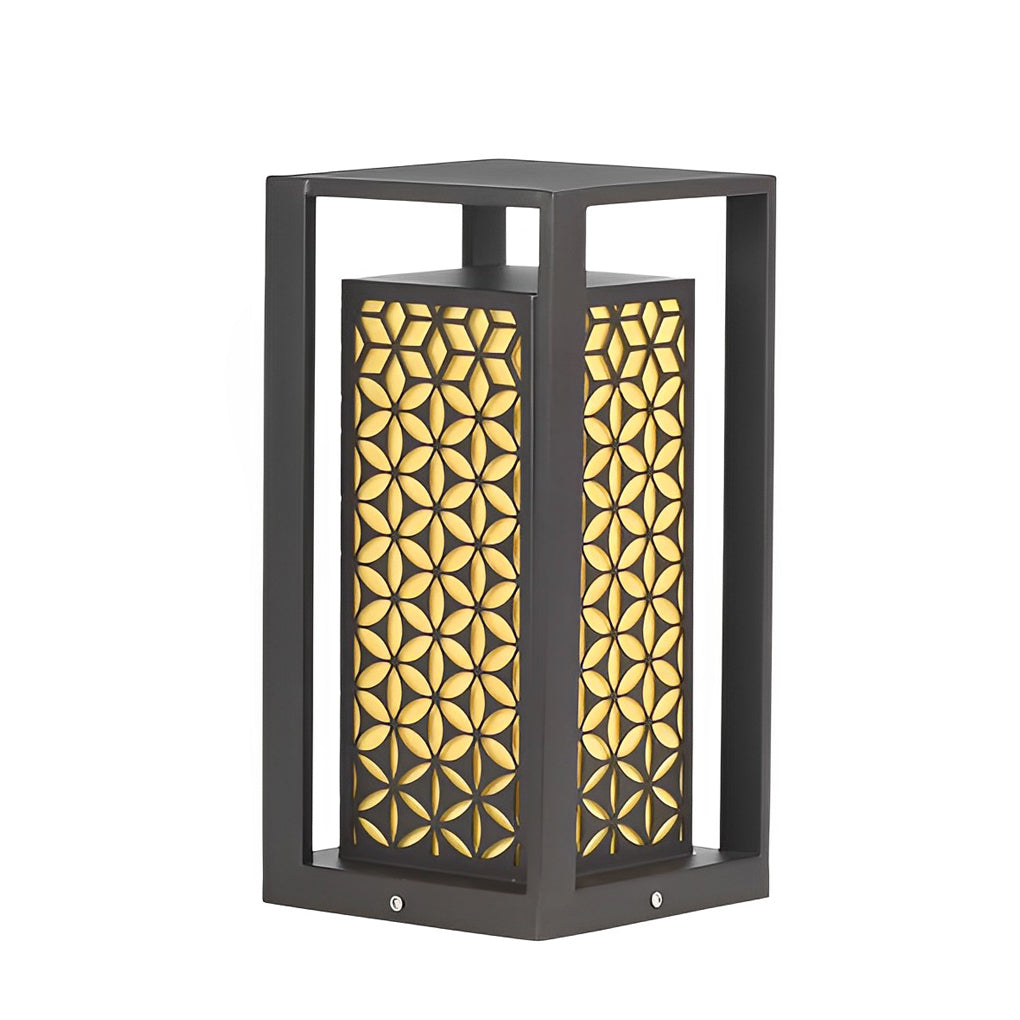 Gala Floral Pattern Unique Modern Pathway Lights