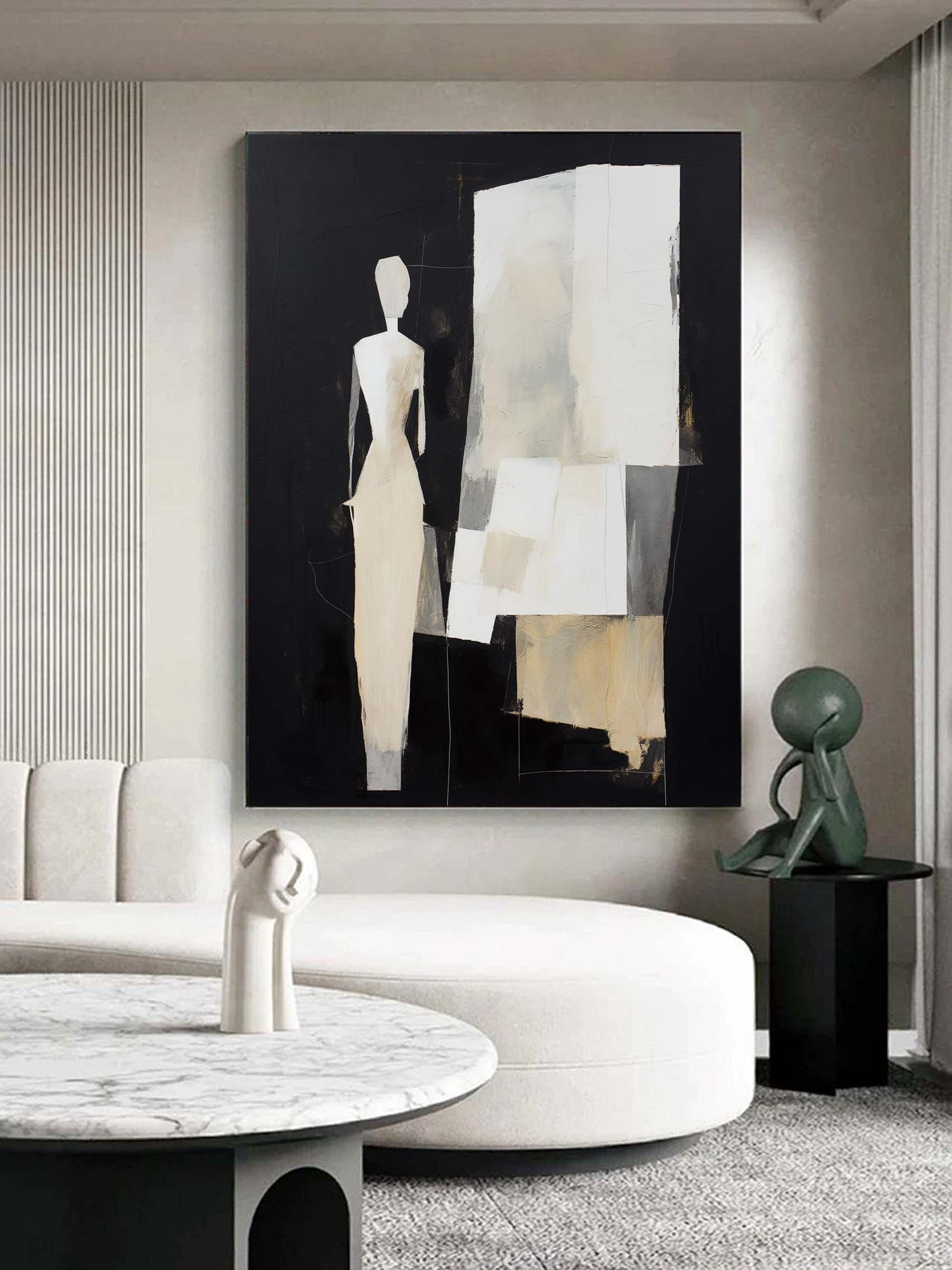 Contemporary Minimalist Art MA017 - Neutralighting