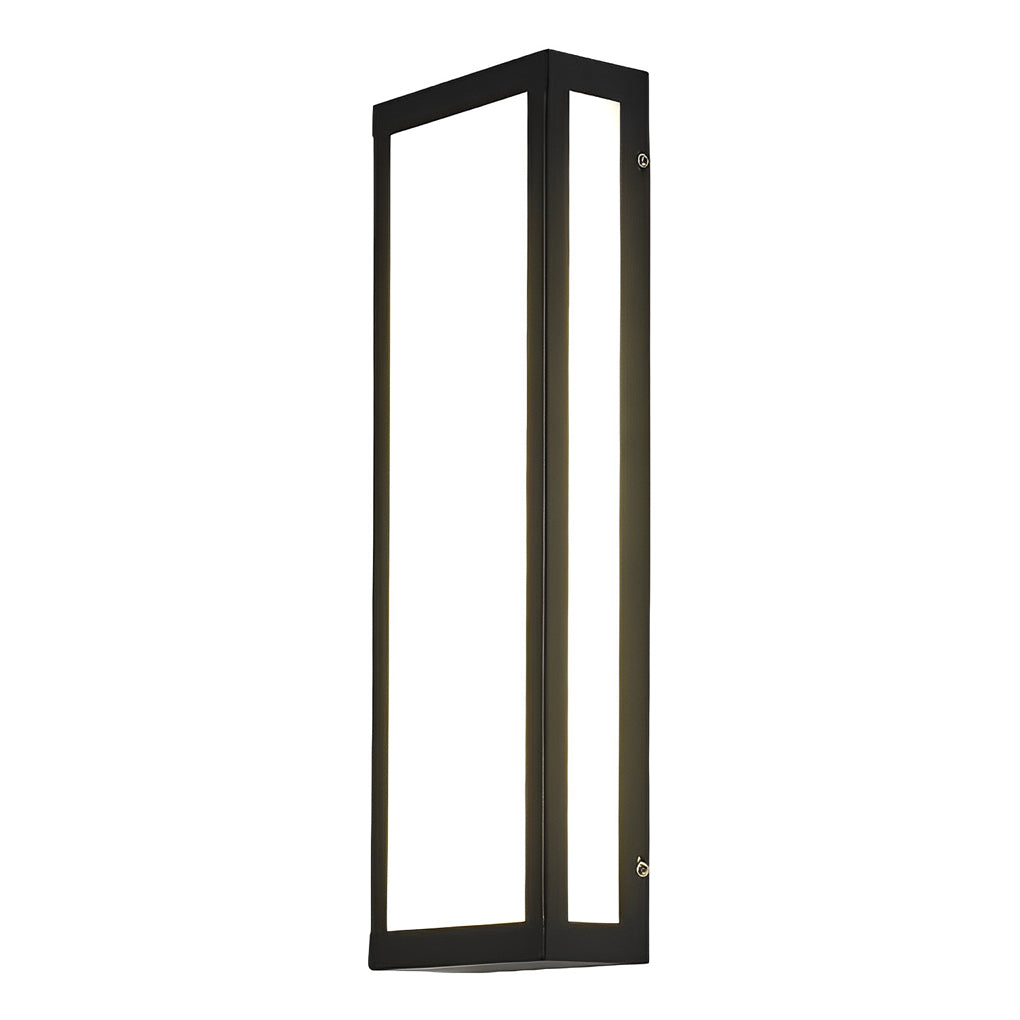 Wealy Rectangular LED Modern Outdoor Exterior Light Wall Lamp