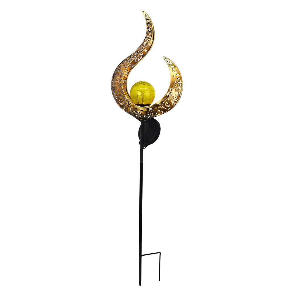 Edeline Mystical Moon Sun Flame Outdoor Light