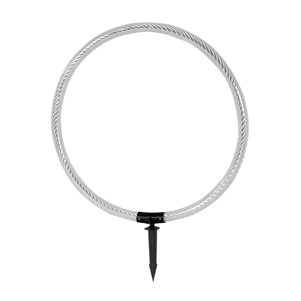 Rose Sleek Ring Modern Landscape Outdoor Lawn Light