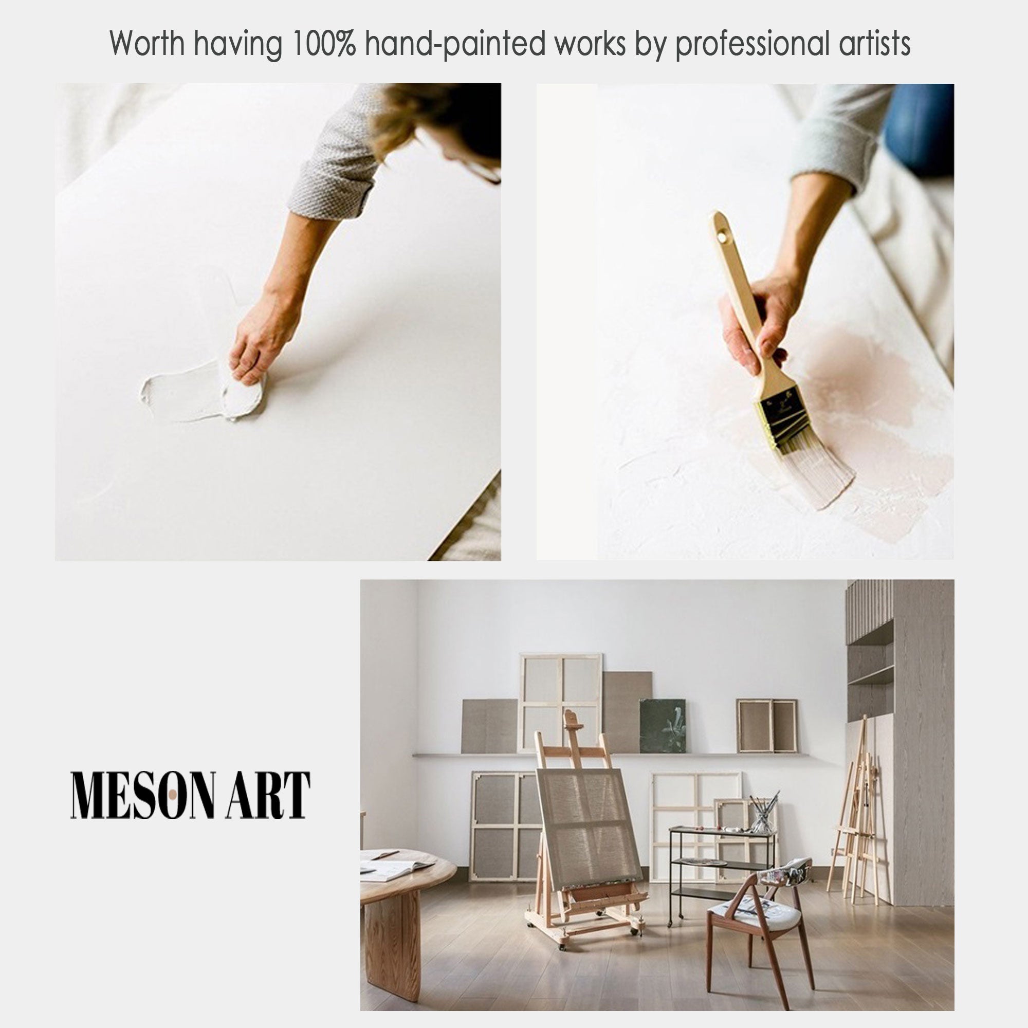 Plaster Art Texture Painting SG072 - Neutralighting