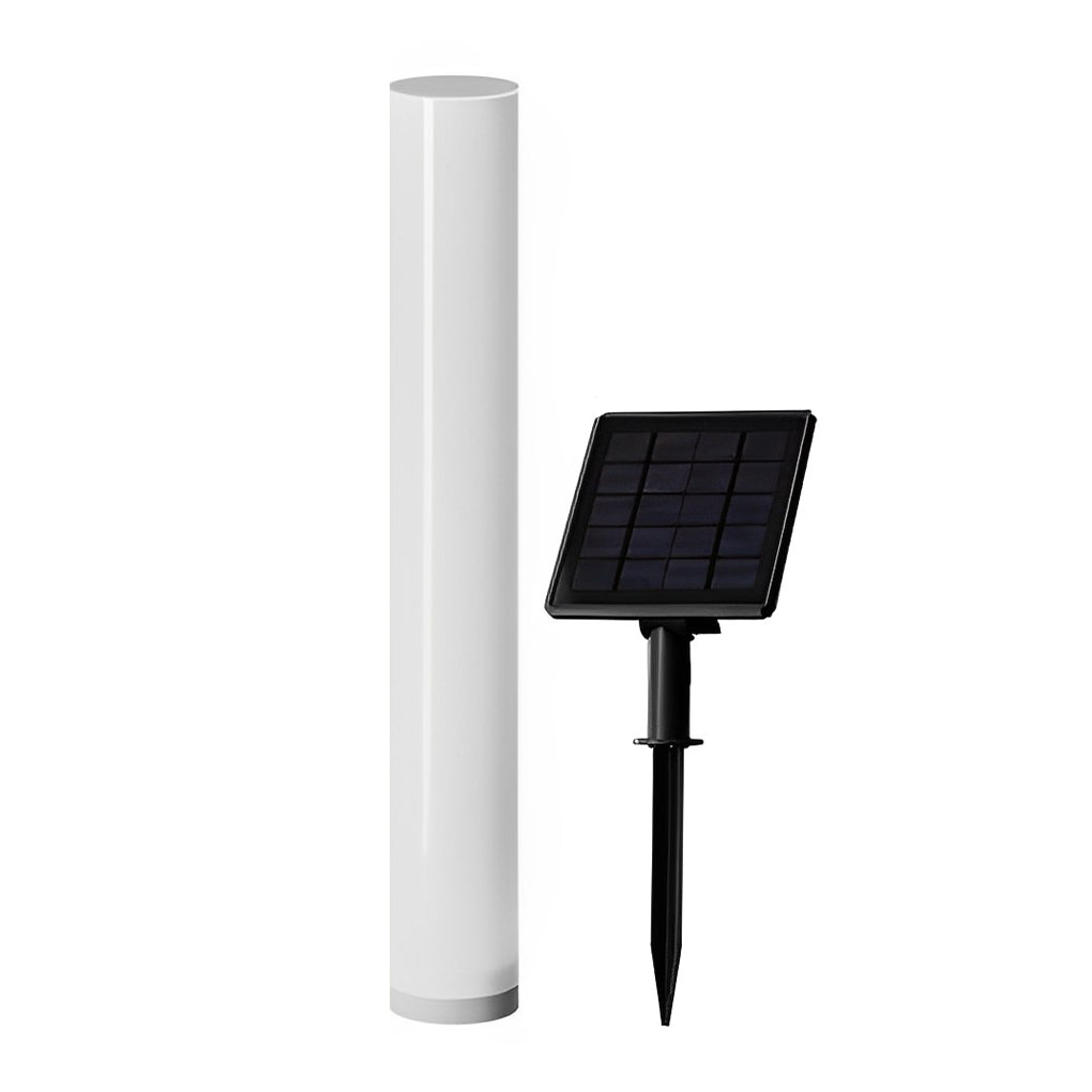 Hana Long Cylindrical Modern ABS Outdoor Lawn Post Lights