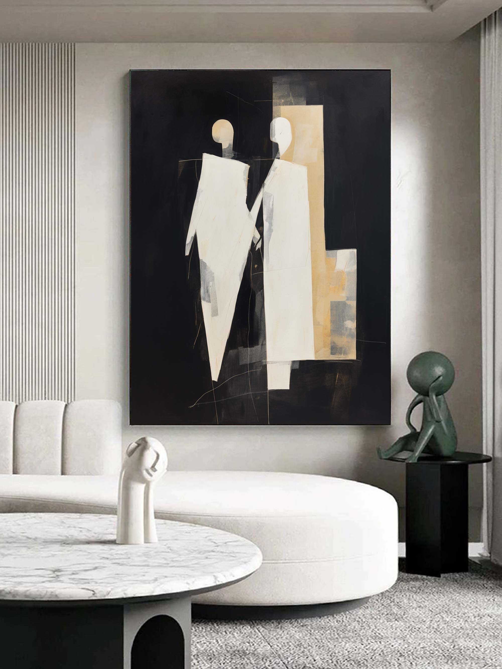Contemporary Minimalist Art MA007 - Neutralighting