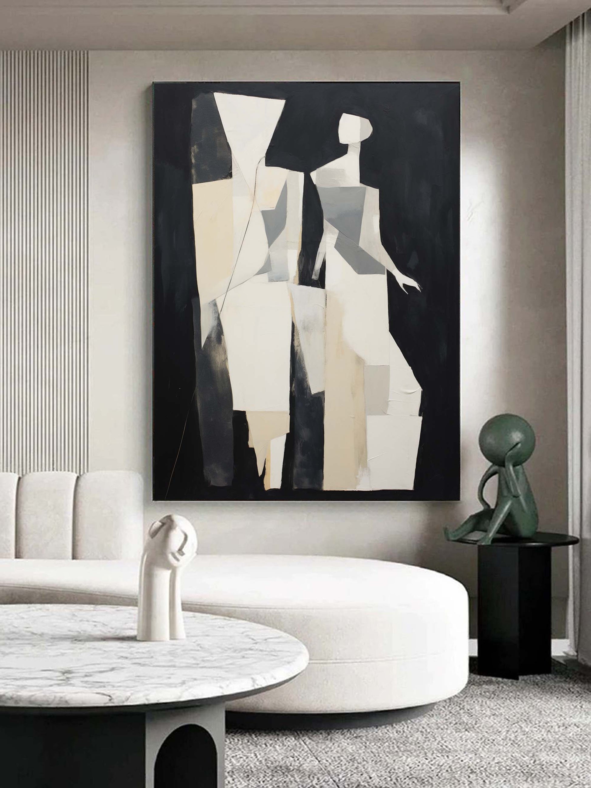 Contemporary Minimalist Art MA010 - Neutralighting