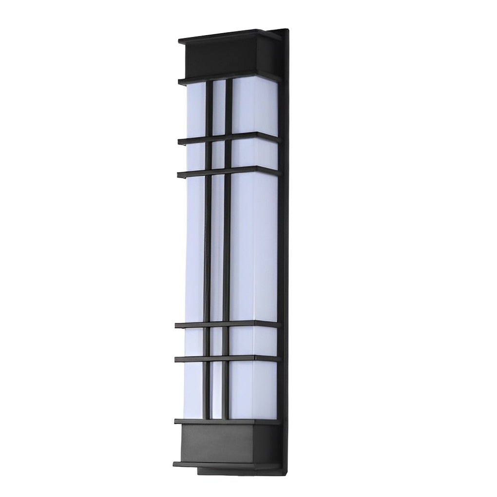 Loisa Retro Rectangular LED Traditional Outdoor Wall Lamp