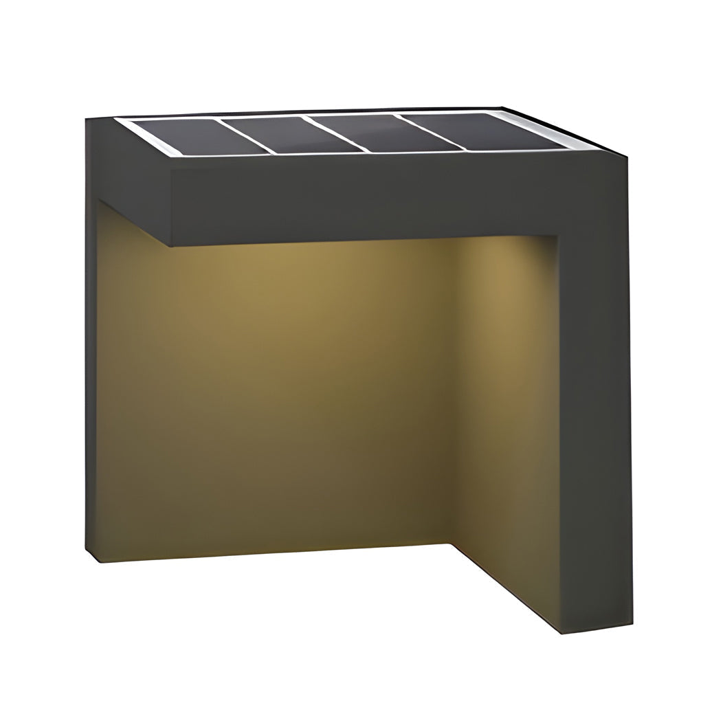 Fredy Rectangular Fixture Modern Glass Outdoor Path Light