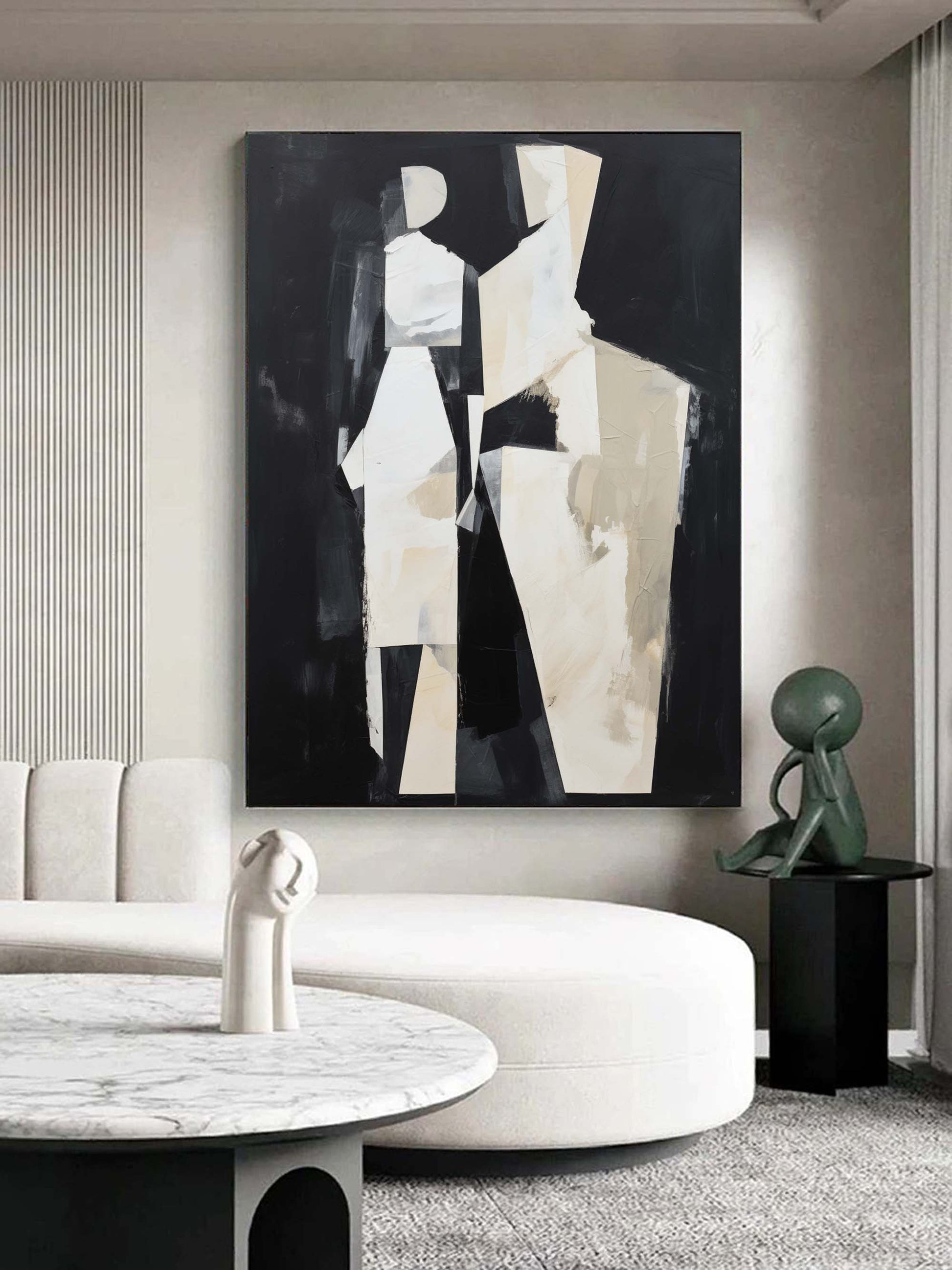 Contemporary Minimalist Art MA003 - Neutralighting