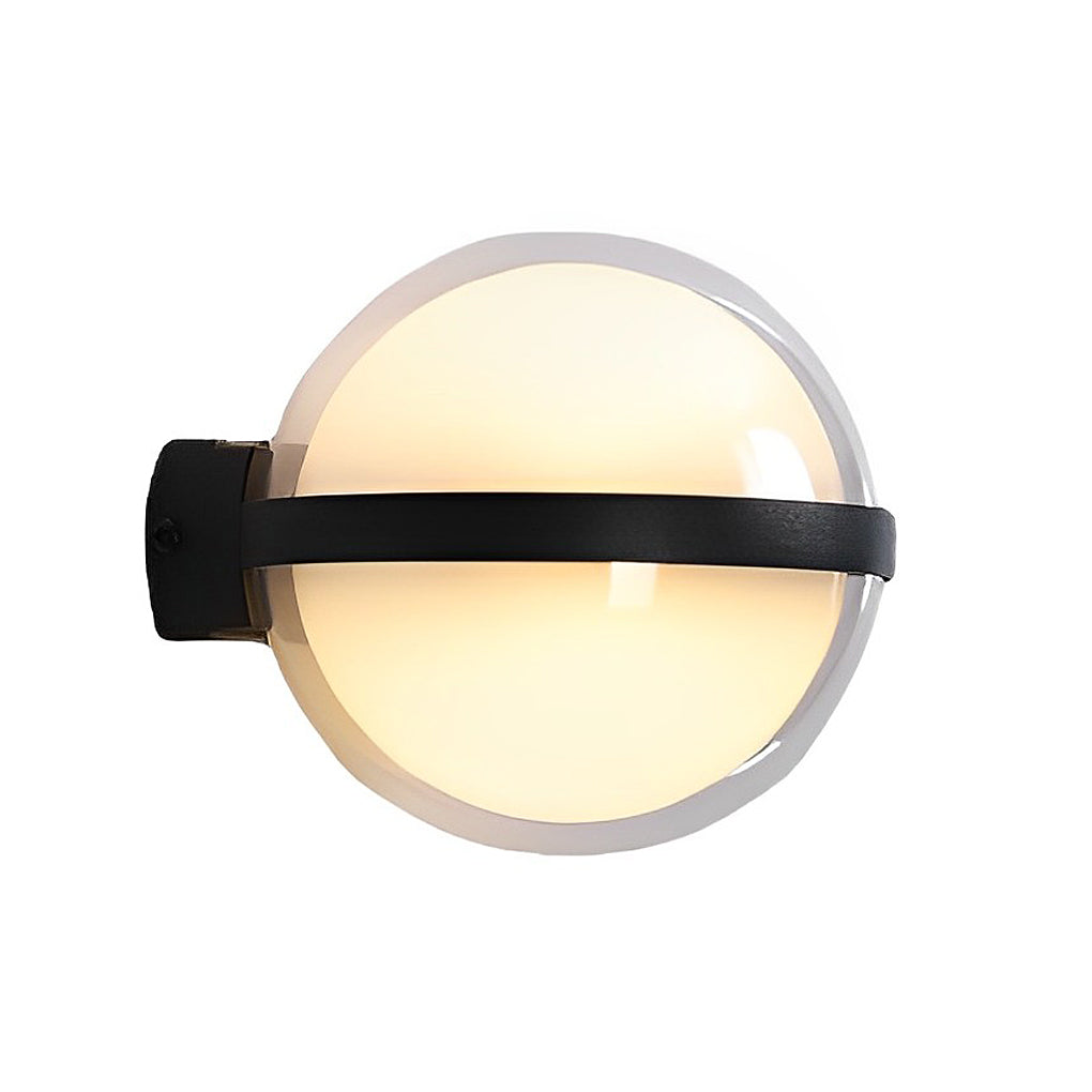 Sirea Creative Round LED Outdoor Wall Lamp