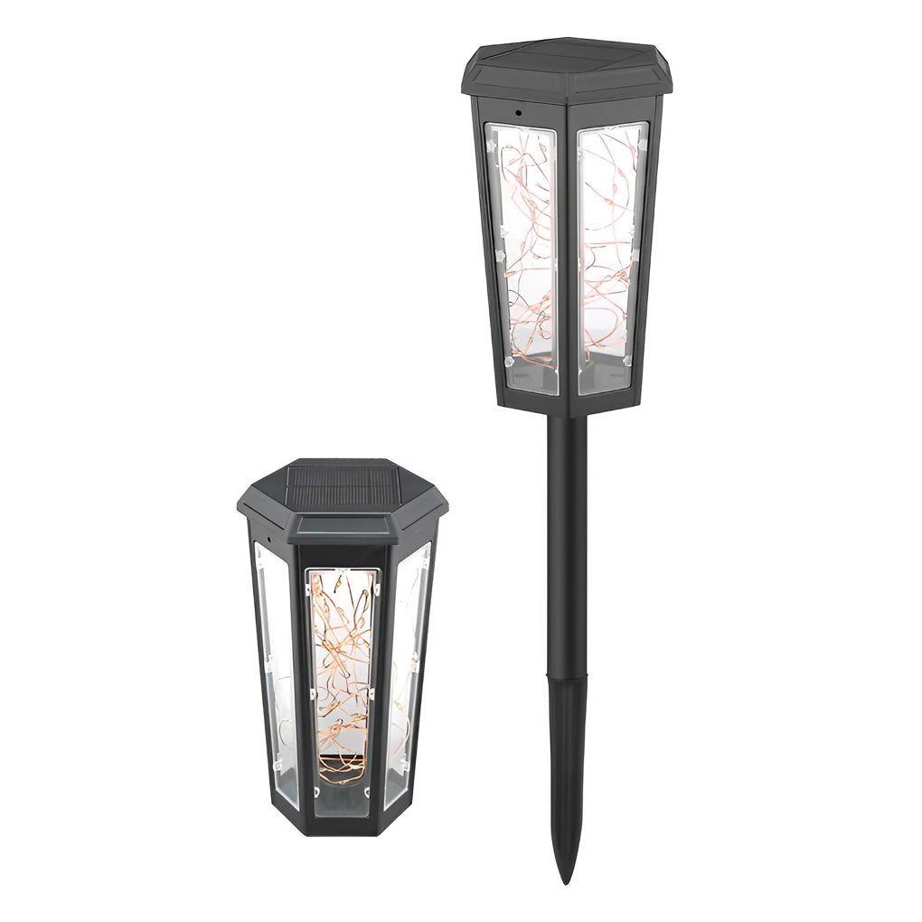 Beaice Hexagonal LED String ABS Outdoor Lawn Lights