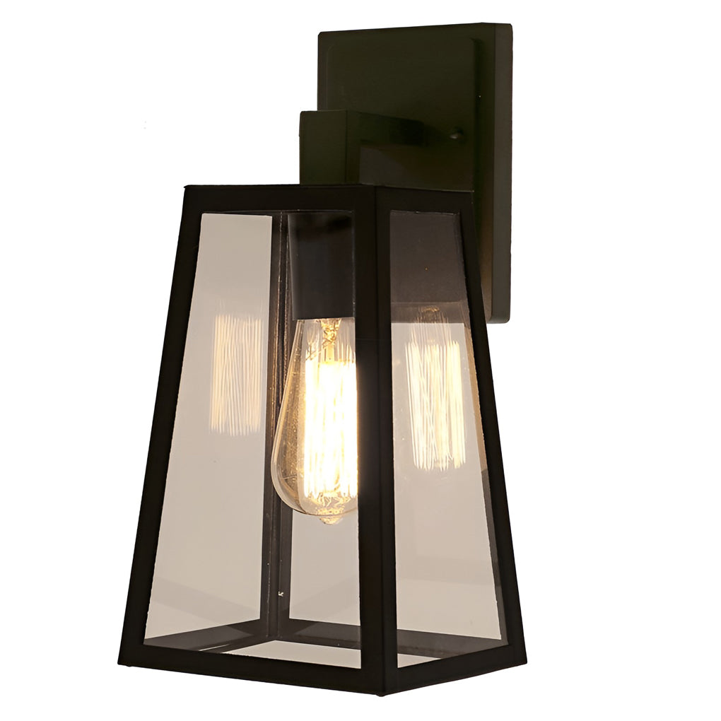 Larissa Trapezoidal LED Vintage Outdoor Wall Light