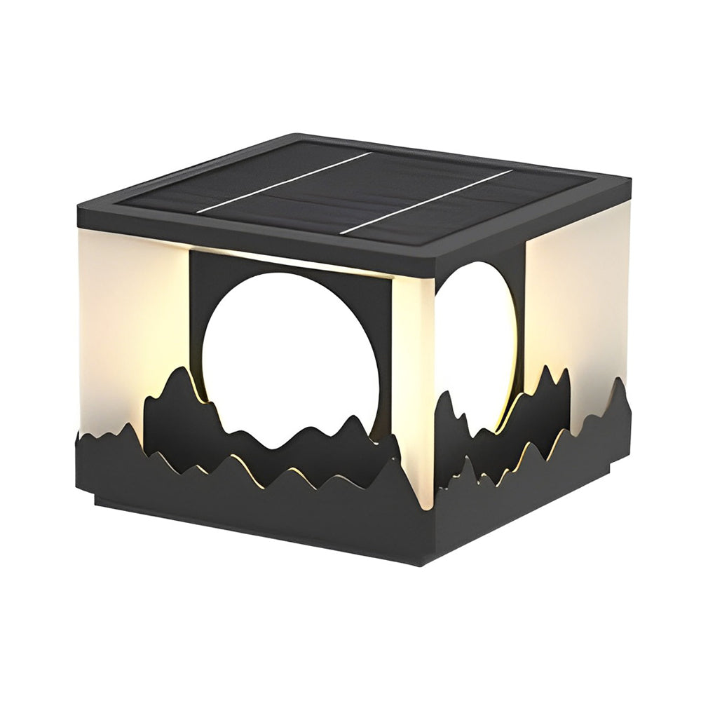 Megan Scenery Design LED Outdoor Fence Post Lights