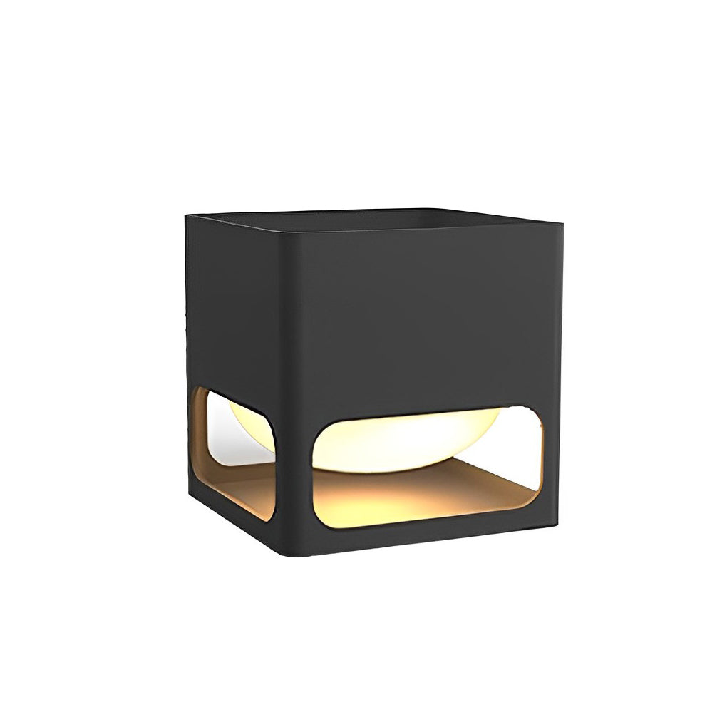 Beverly Square Flowerpot Modern Outdoor Post Lights