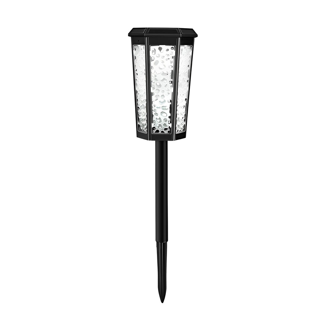 Iagin Hexagon Hollow Landscape ABS Outdoor Light