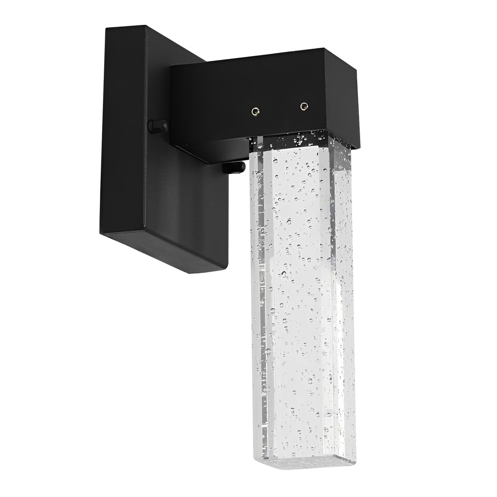 Veda LED Classic Modern Crystal Outdoor Wall Lamp