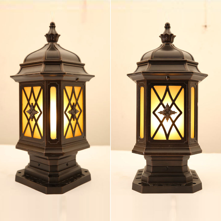 Wise Modern Waterproof Outside Pillar Lights