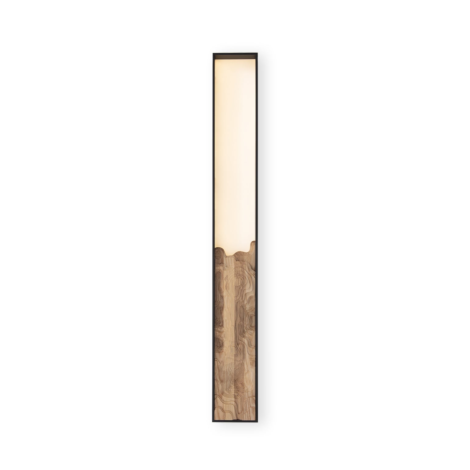 Topographic Lumen Sconce-Neutral Decor