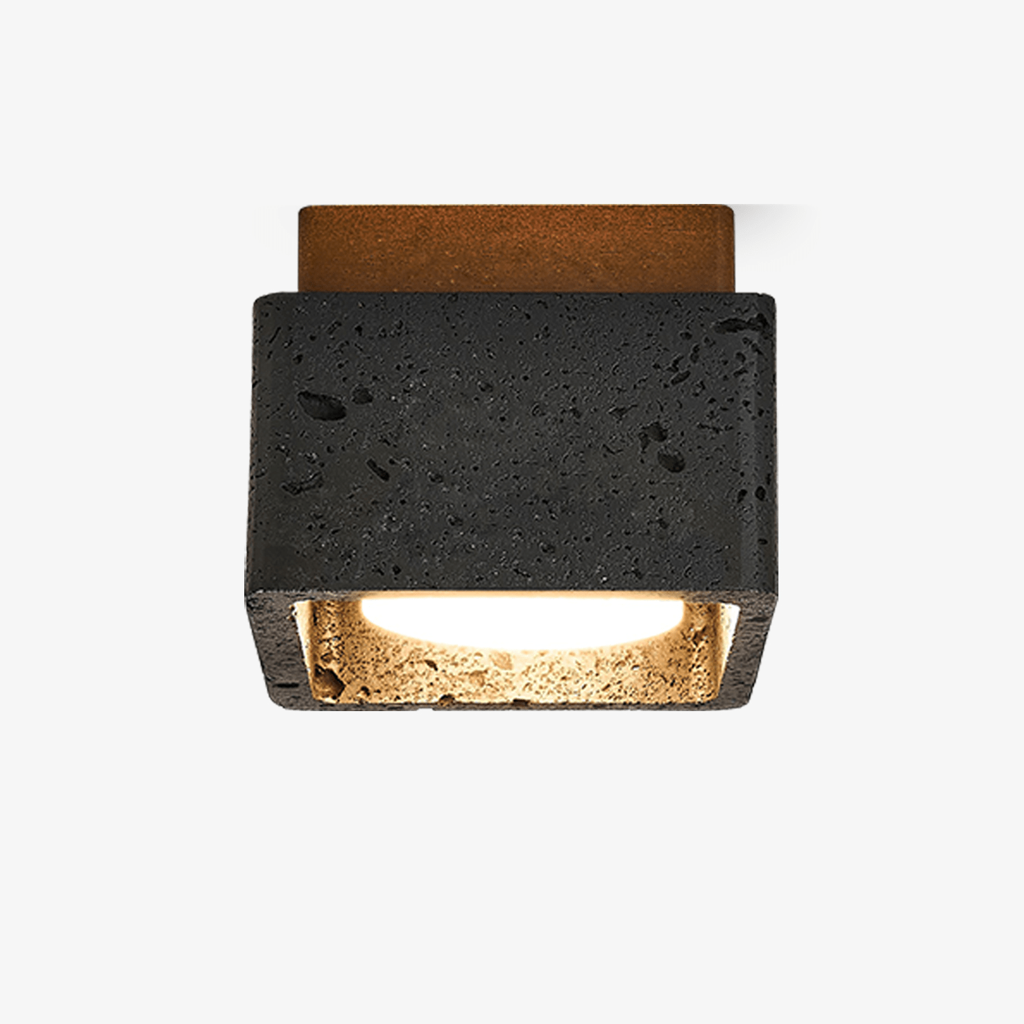 Lava Cube Ceiling Lamp-Neutral Decor