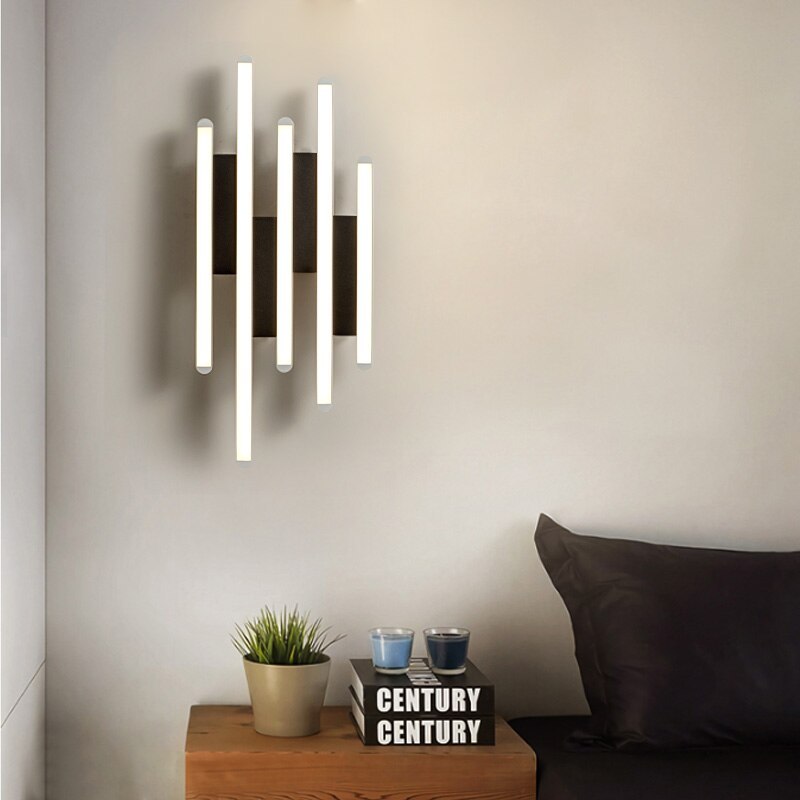 Arisha Industrial Black & White Wall Lamp, 2 Styles - Neutral Decor