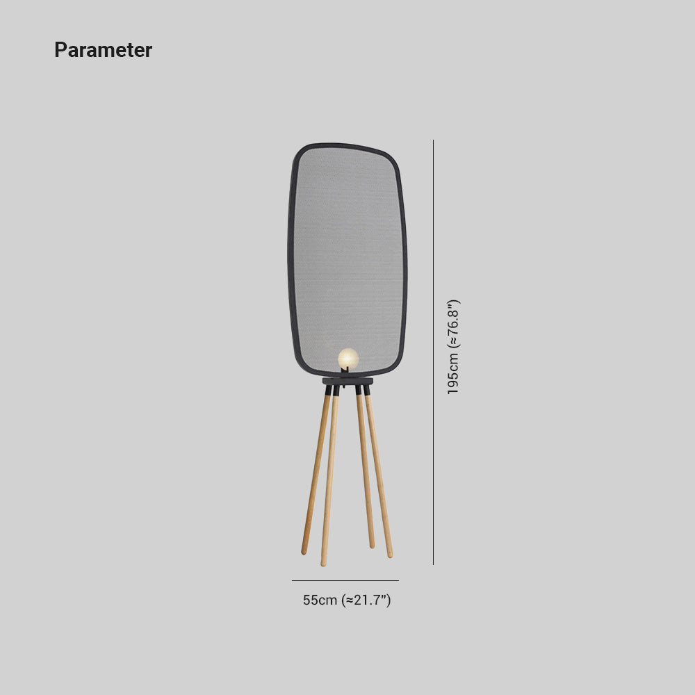 Cooley Modern Design Minimalistic Floor Lamp, Metal & Wood - Neutral Decor