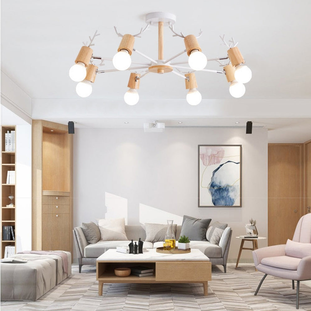 Valentina Deer Pendant Light, 7 Colour, 4 Style - Neutral Decor