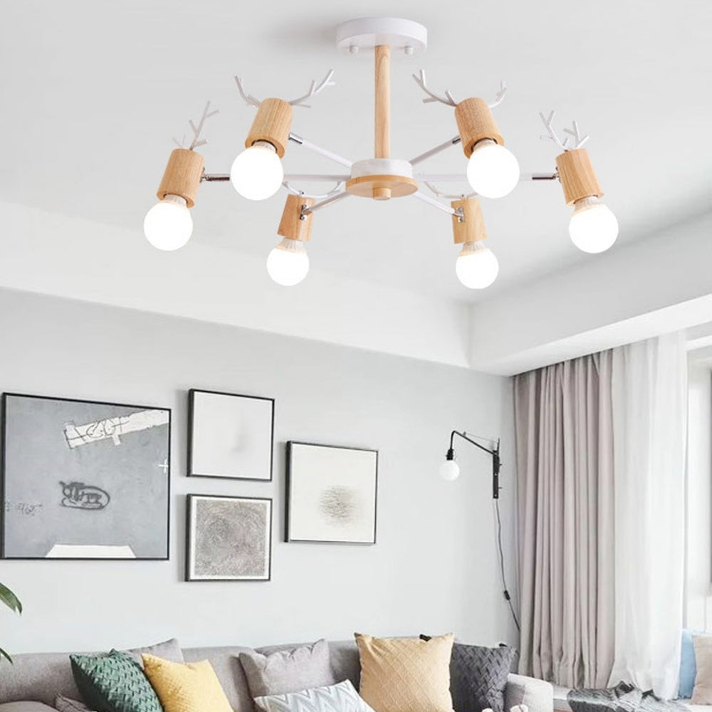 Valentina Deer Pendant Light, 7 Colour, 4 Style - Neutral Decor