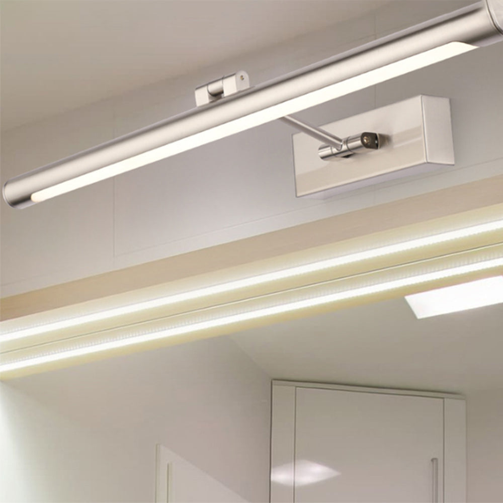 Arisha Modern Linear Metal/Acrylic Wall Lamp, Champagne Gold - Neutral Decor