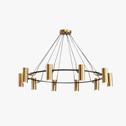 Arisha Modern Spotlight Metal Pendant Light, Gold - Neutral Decor