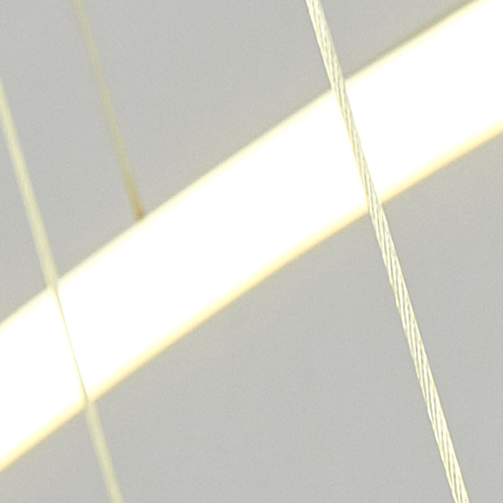 Arisha Minimalist Ring Metal Pendant Light, Gold, Living Room - Neutral Decor