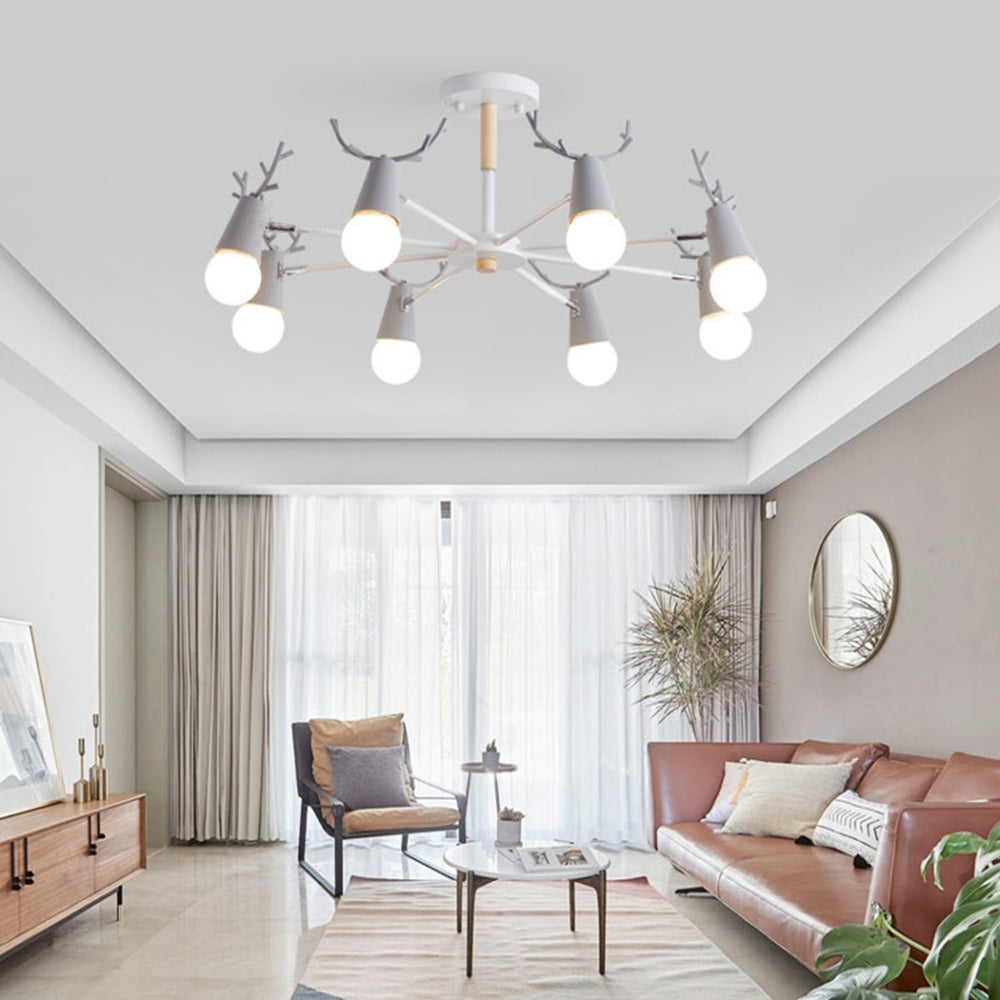 Valentina Deer Pendant Light, 7 Colour, 4 Style - Neutral Decor