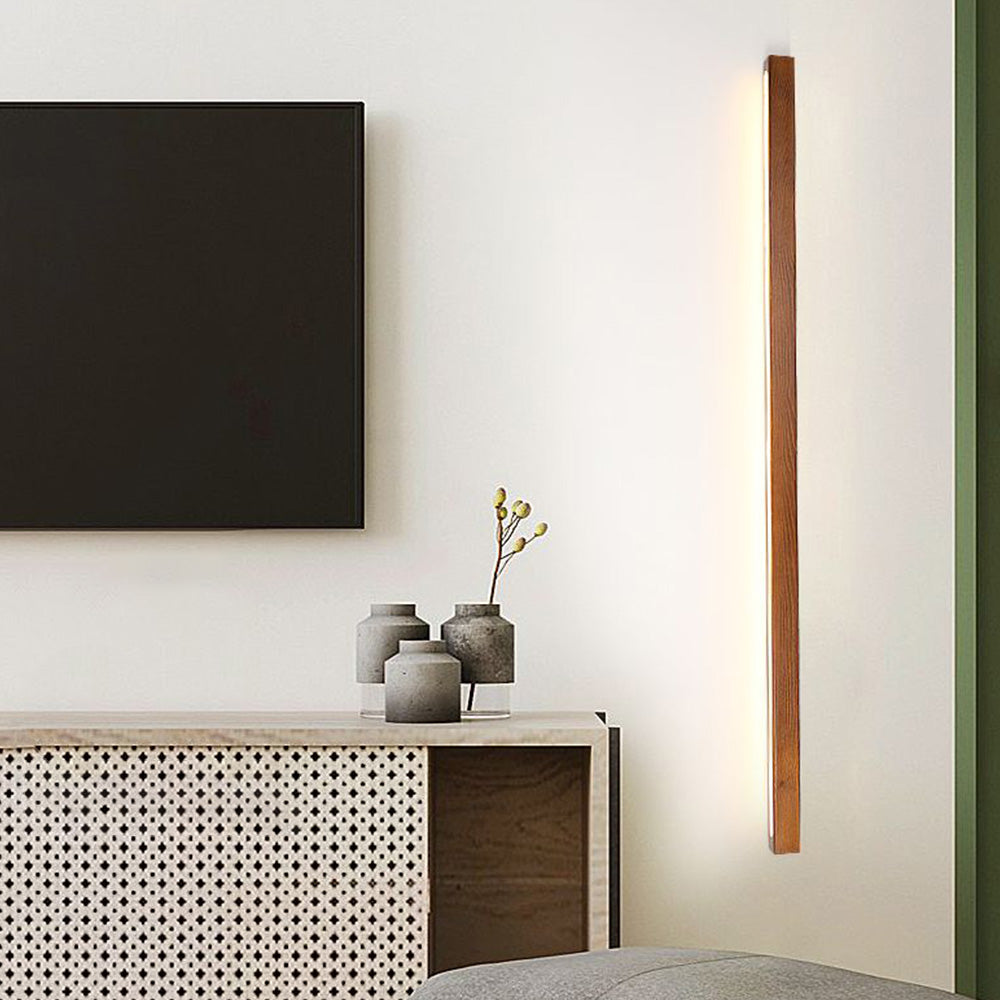 Zenx Wall Lamp Linear Wood - Neutral Decor