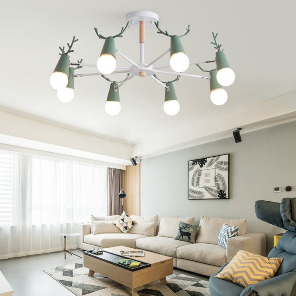 Valentina Deer Pendant Light, 7 Colour, 4 Style - Neutral Decor