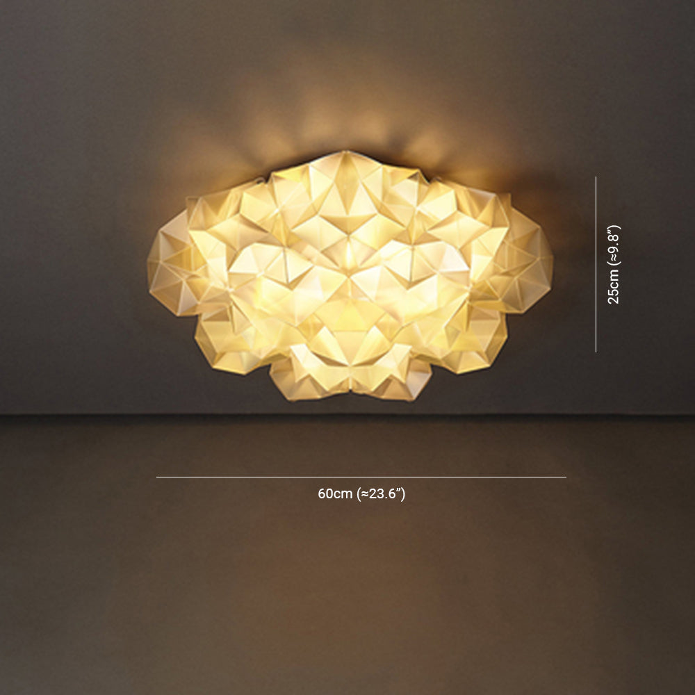Arisha Designer Modern Acrylic Pendant - Neutral Decor