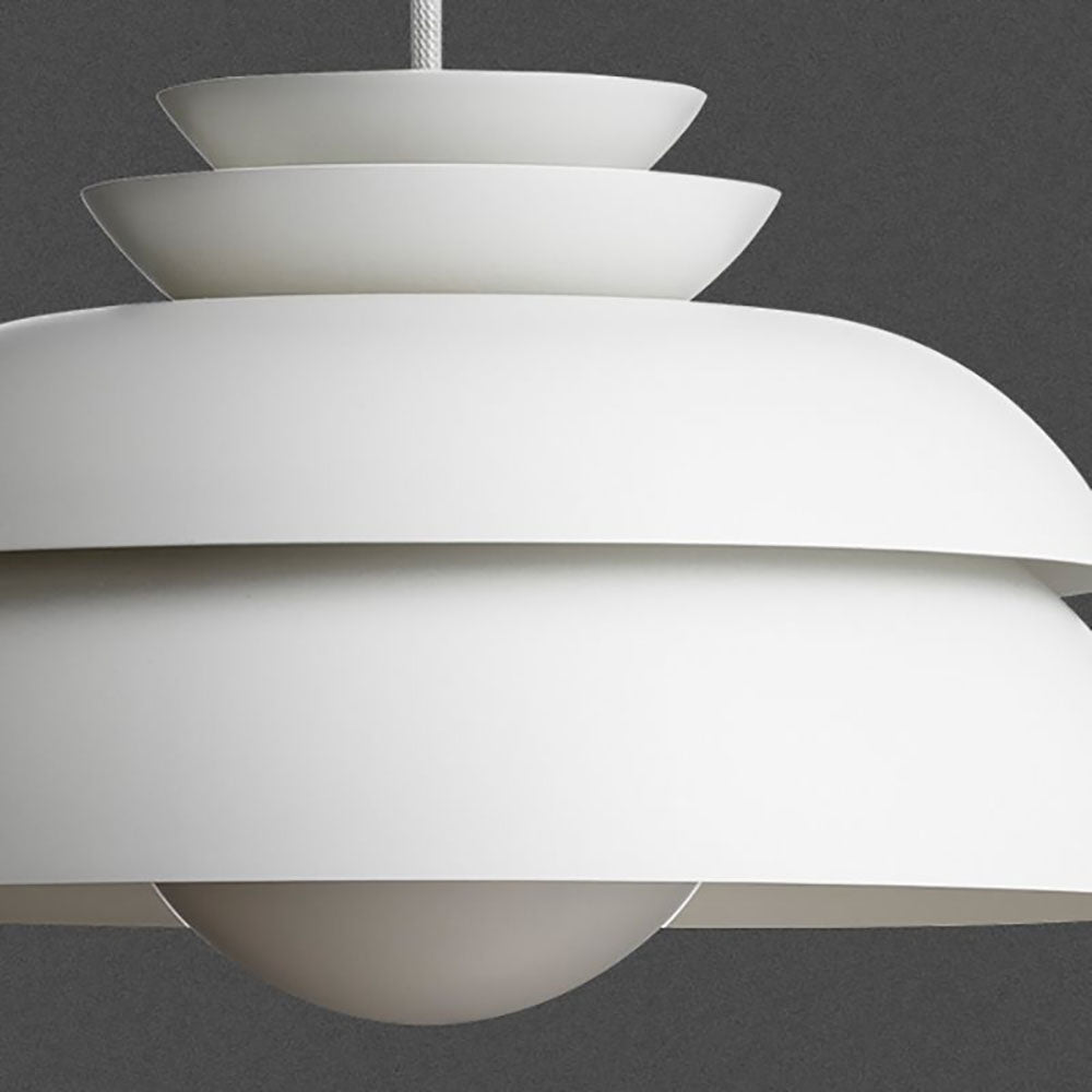 Valentina Modern White Pendant Light, Metal - Neutral Decor