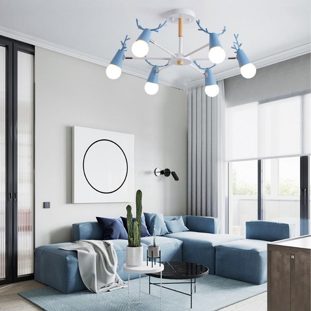 Valentina Deer Pendant Light, 7 Colour, 4 Style - Neutral Decor