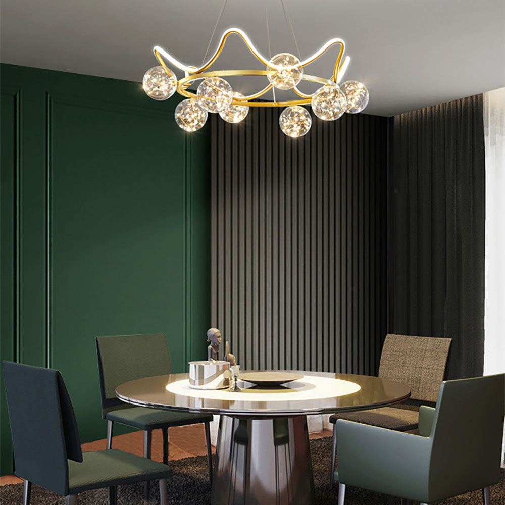 Arisha Nordic Creative Star Pendant Light Metal Living Room/Restaurant - Neutral Decor