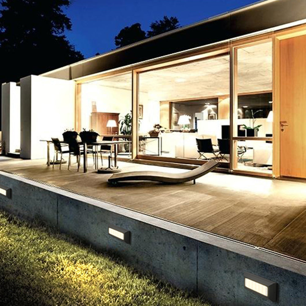 Ray Rectangular Outdoor Deck & Step Light, 2 Color - Neutral Decor
