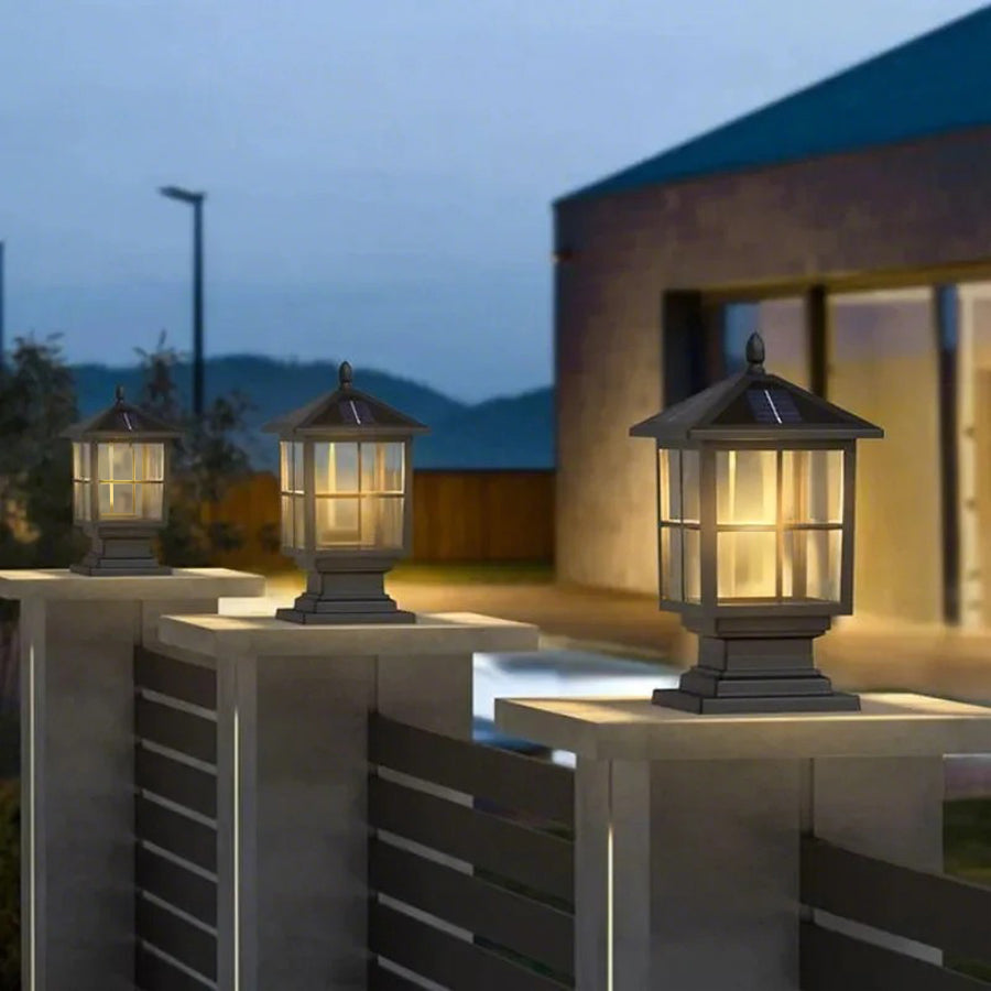 Lcy Traditional LED Classic Outdoor Pillar Lights