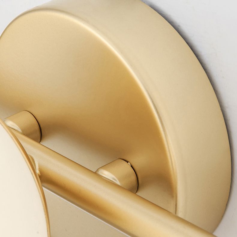 Valentina Modern Dome Metal Bathroom & Vanity Wall Lamps, Multicolor - Neutral Decor