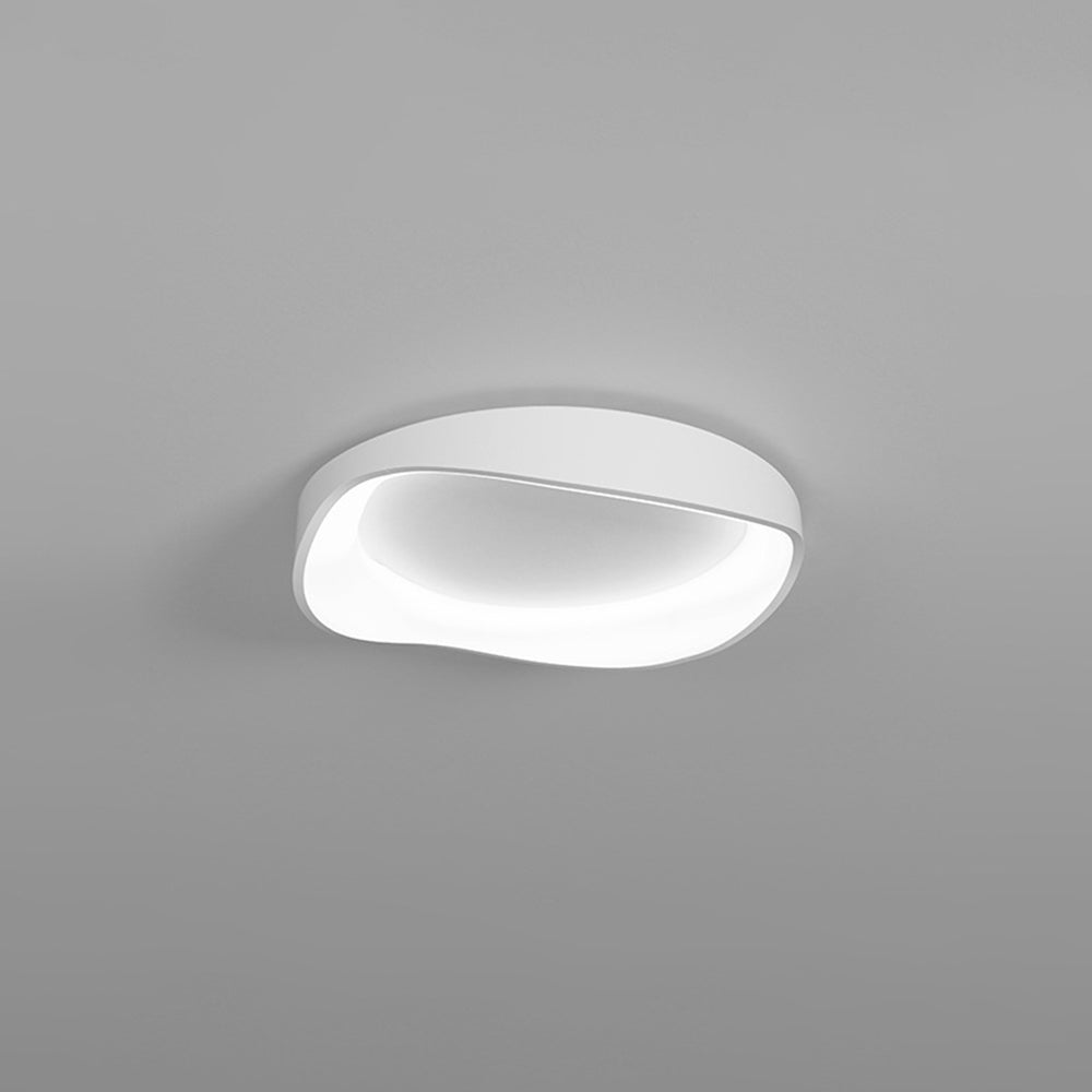 Arisha Modern Wave Flush Mount Ceiling Light - Neutral Decor