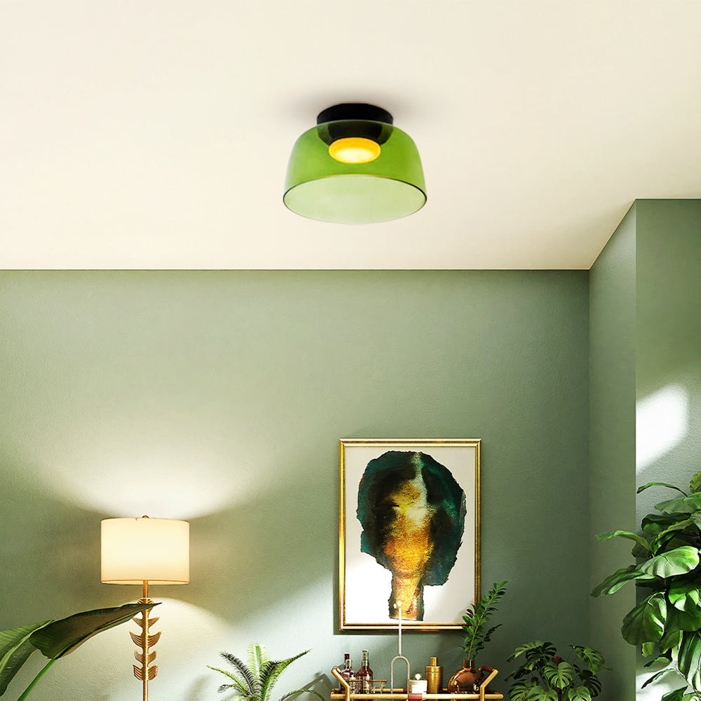 Aria Modern Simple Creative Glass Flush Mount Ceiling Light - Neutral Decor