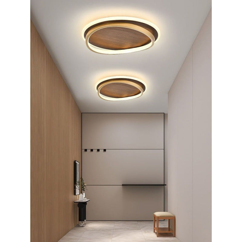 Arisha Modern Rund Dimmable Ceiling Light Gold Metal Acrylic Bedroom - Neutral Decor