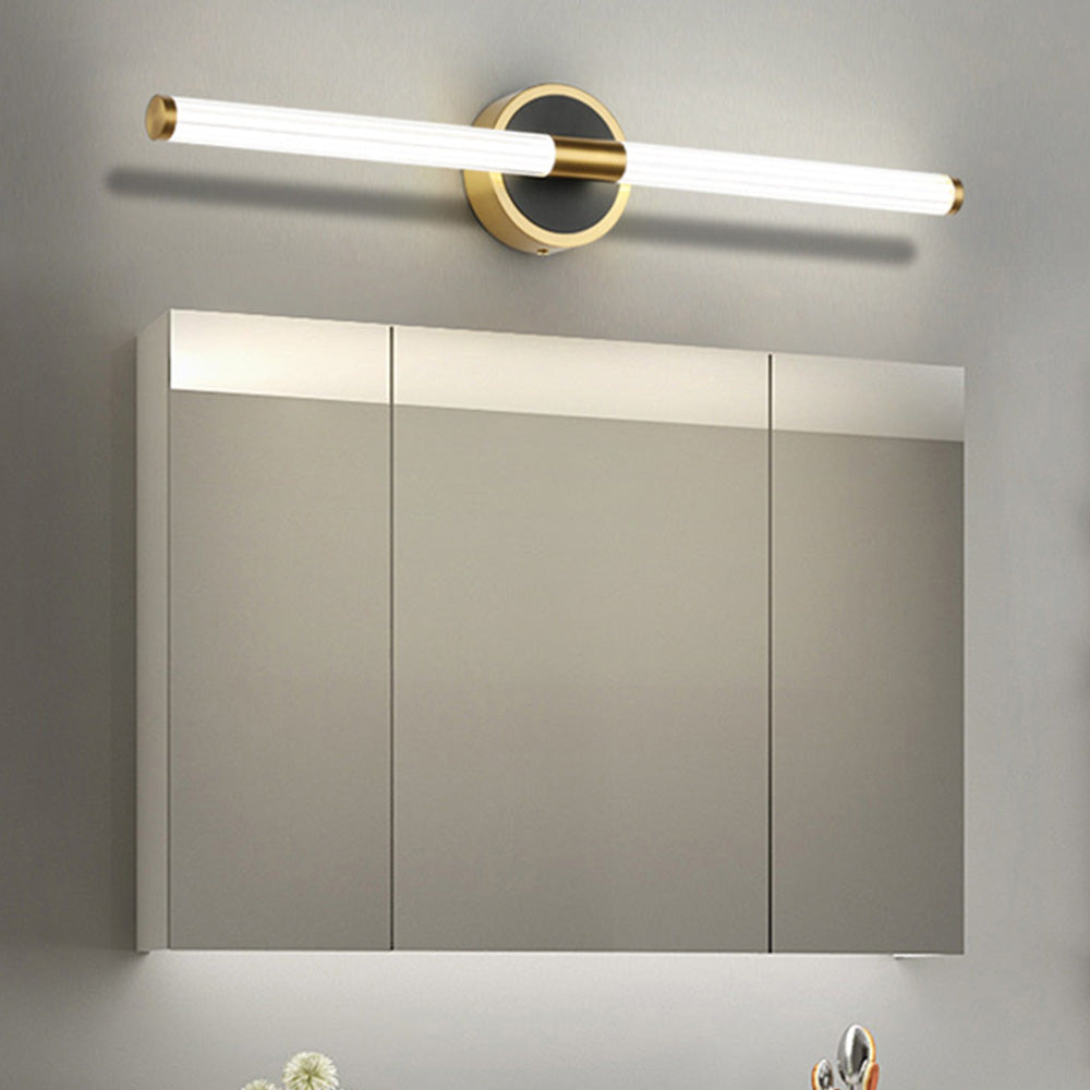 Arisha Designer Linear Mirror Front Vanity Wall Lamp - Neutral Decor