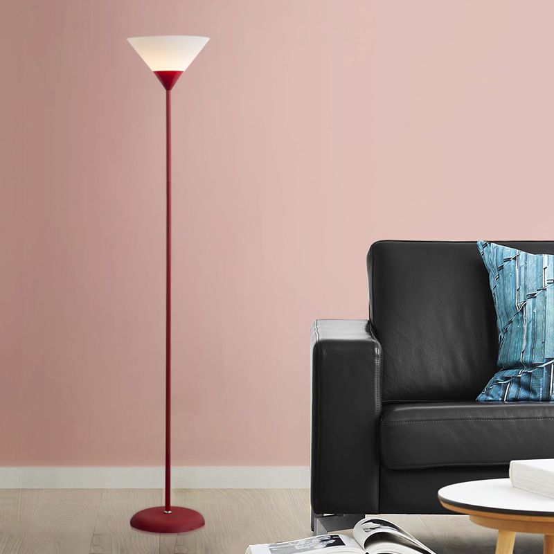 Morandi Modern Cup Floor Lamp, Multi Colors, Metal/Acrylic - Neutral Decor