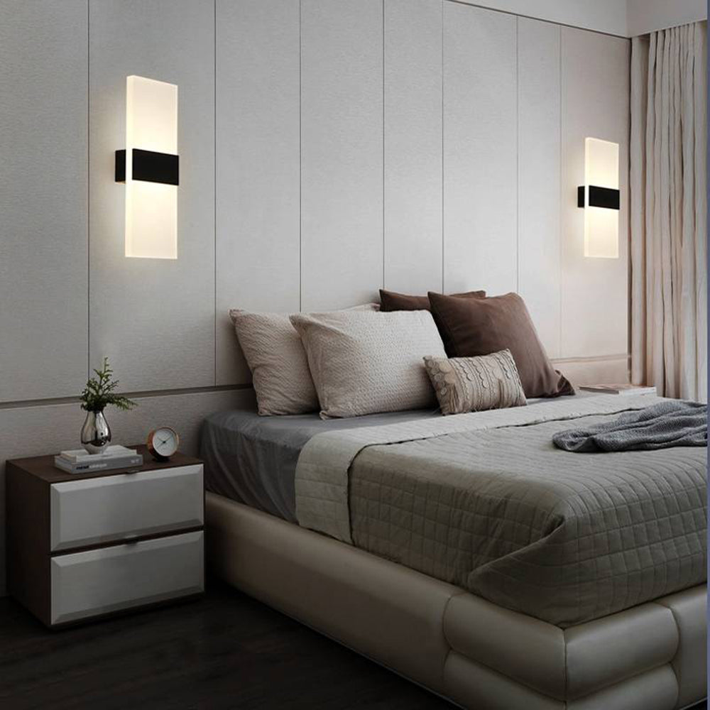 Arisha Rectangular Wall Lamp, 3 Colour - Neutral Decor