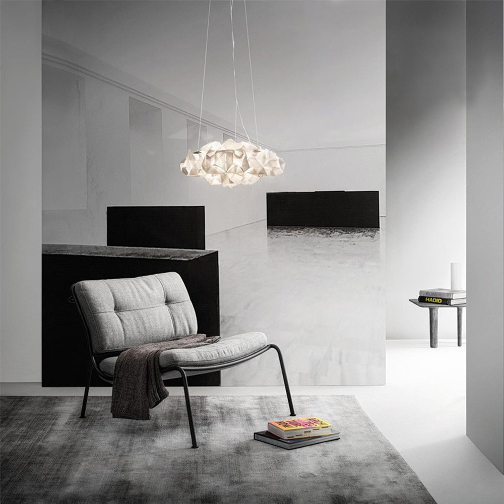 Arisha Designer Modern Acrylic Pendant - Neutral Decor