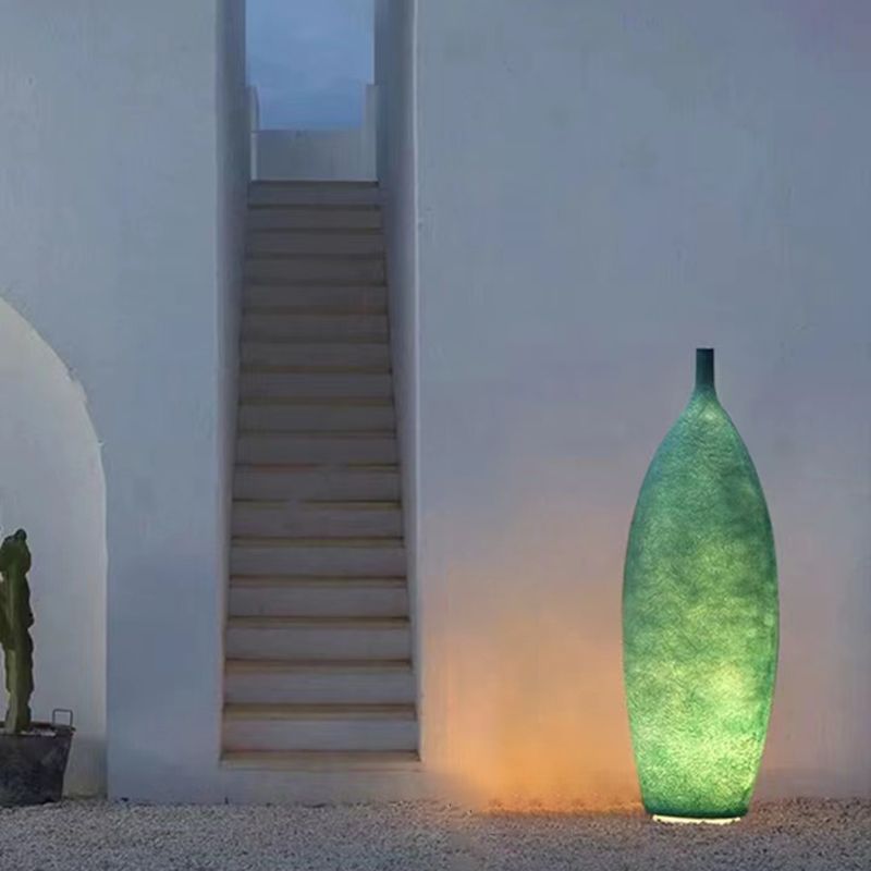 Byers Creative Bottle Resin Floor Lamp, Multi Colors, Hotel - Neutral Decor