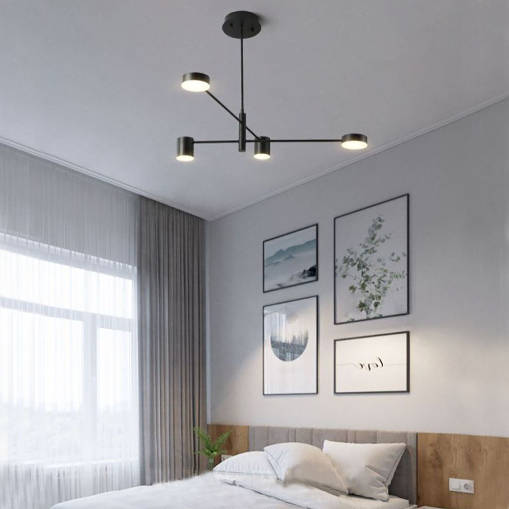 Arisha Pendant Light Branch Industrial Black/Gold, Bedroom - Neutral Decor