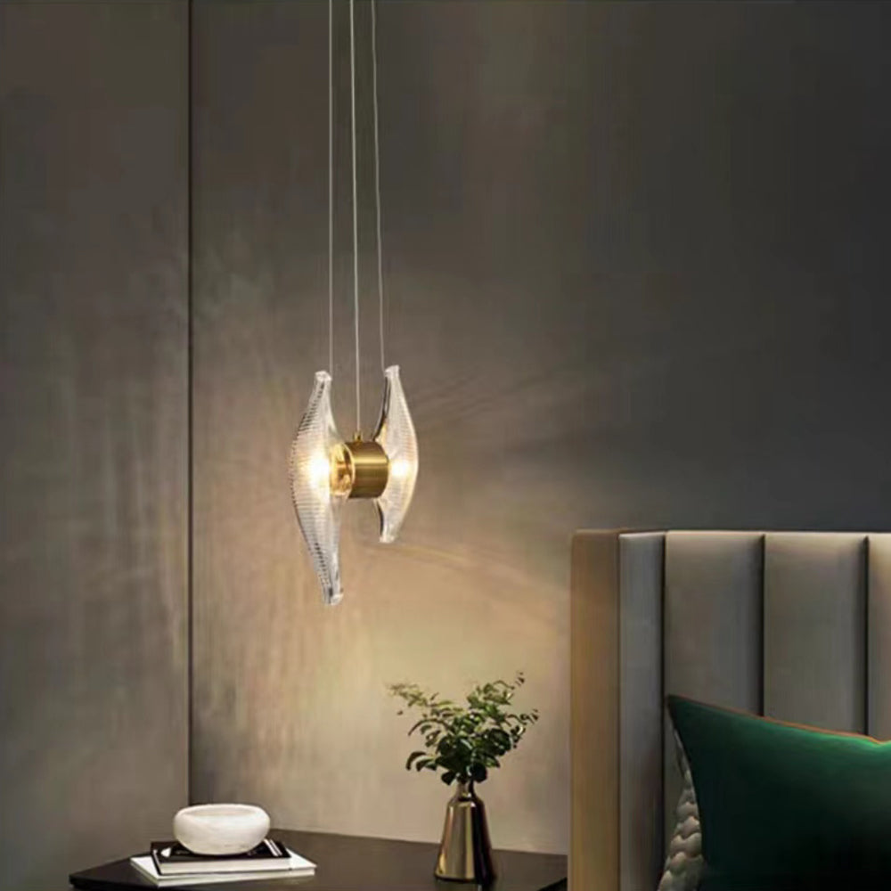 Kristy Luxury Capiz Shell Pendant Light, Glass/Metal, Bedside/Dining Room - Neutral Decor