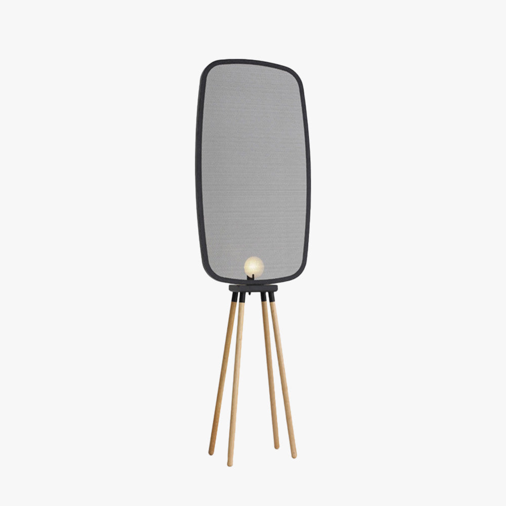 Cooley Modern Design Minimalistic Floor Lamp, Metal & Wood - Neutral Decor